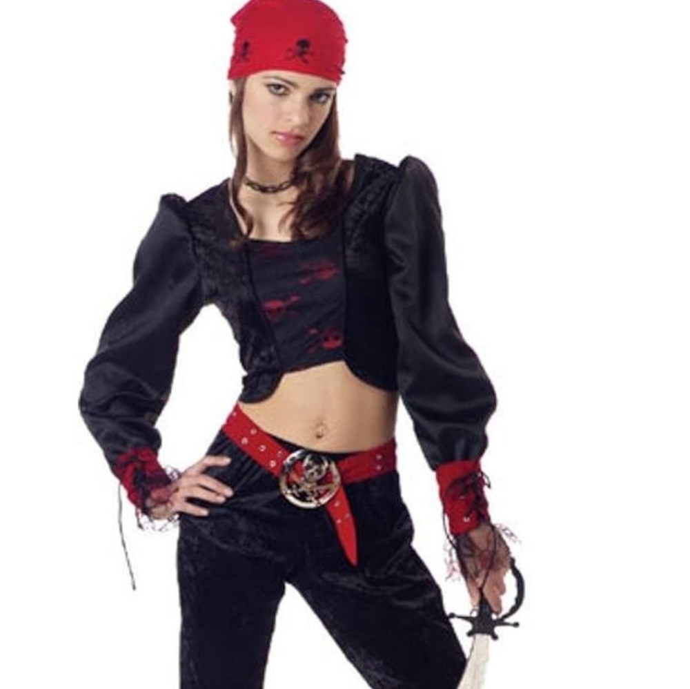 Gothic pirate costume - adult